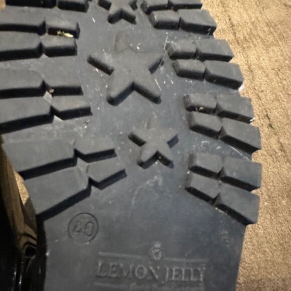 Lemon Jelly Rain boots size 40 (approx 8-9 womens) - Picture 3 of 3